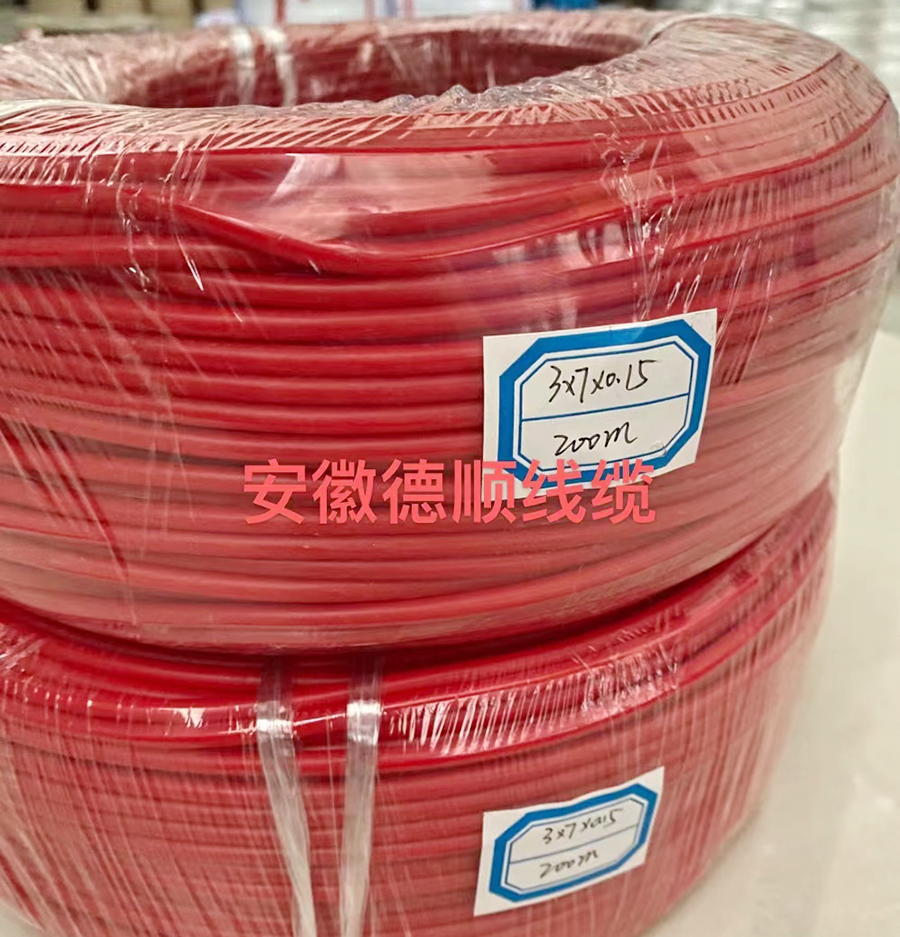 YGZF3x7x0.15mm硅橡胶电缆